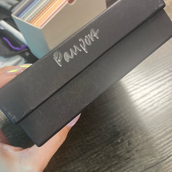 SOLD Moterm passport Black Veg tan leather notebook planner cover - Picture 6 of 6